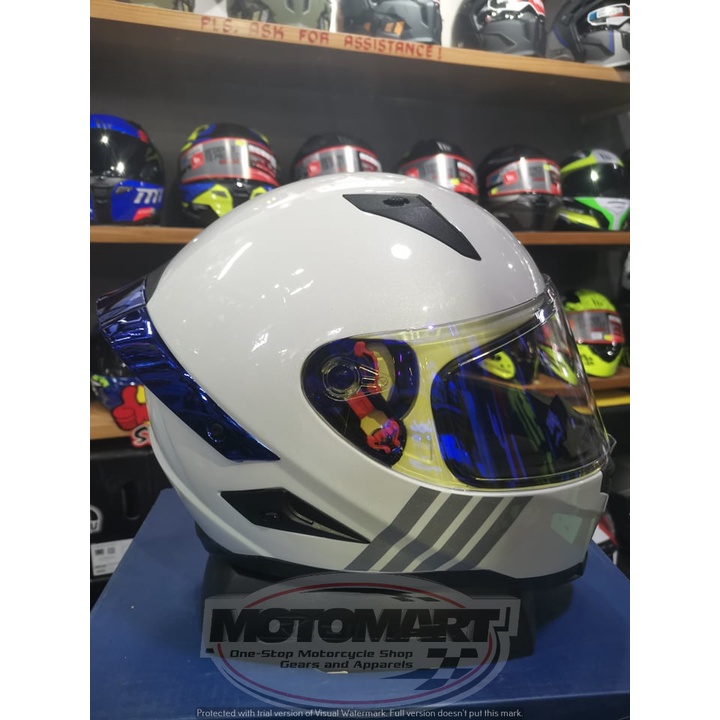 SHIFTER HELMET R3 MONO (PEARL WHITE) Shopee Philippines