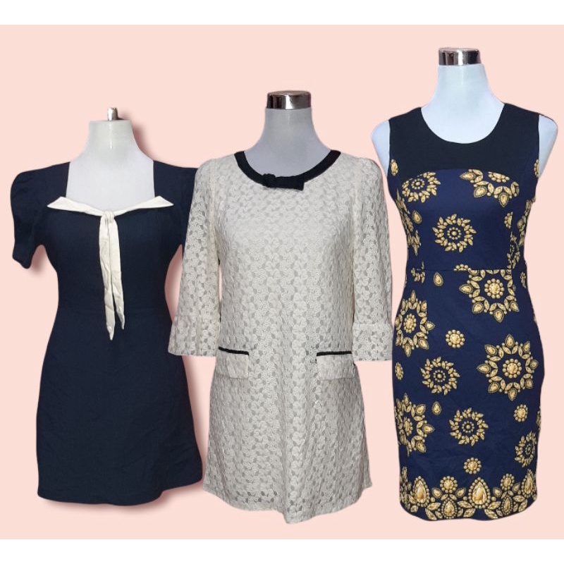 KOREAN PRELOVED DRESS (UKAYUKAY) Shopee Philippines