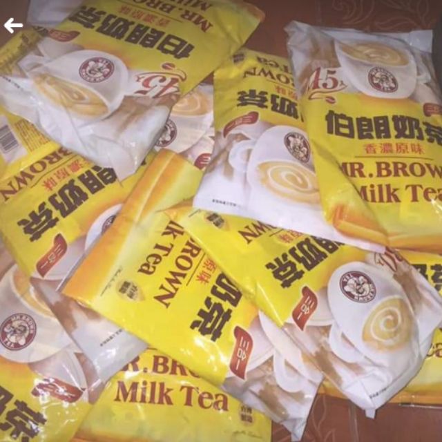 Mr.Brown Instant Milk Tea Authentic Product From Taiwan One Of The Best  Product And Best Seller | Shopee Philippines