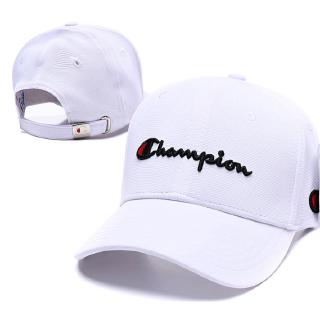 white champion baseball cap