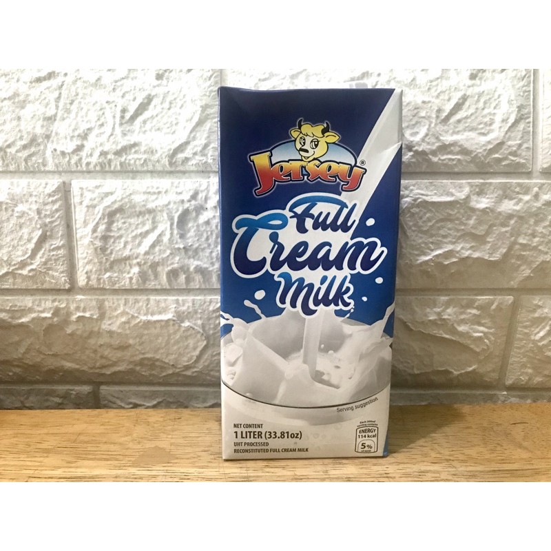 Jersey Full Cream Milk 1L Shopee Philippines