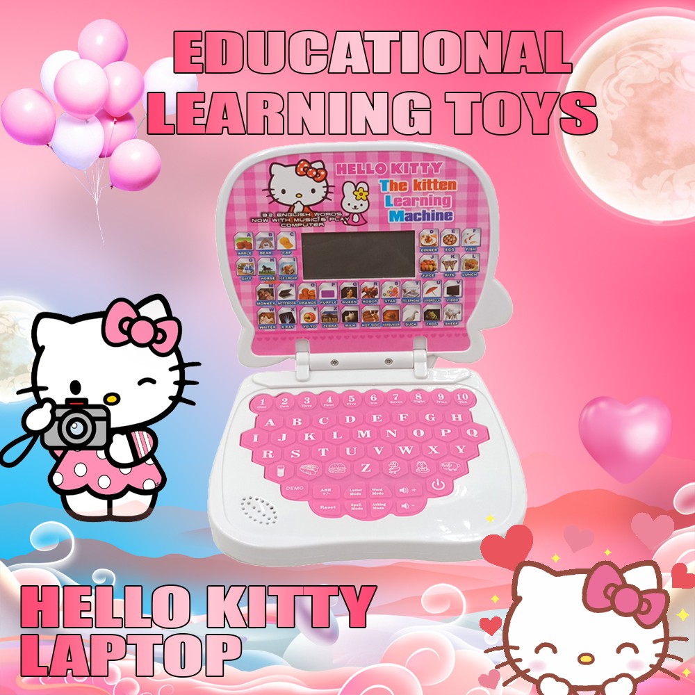 hello kitty educational learning laptop