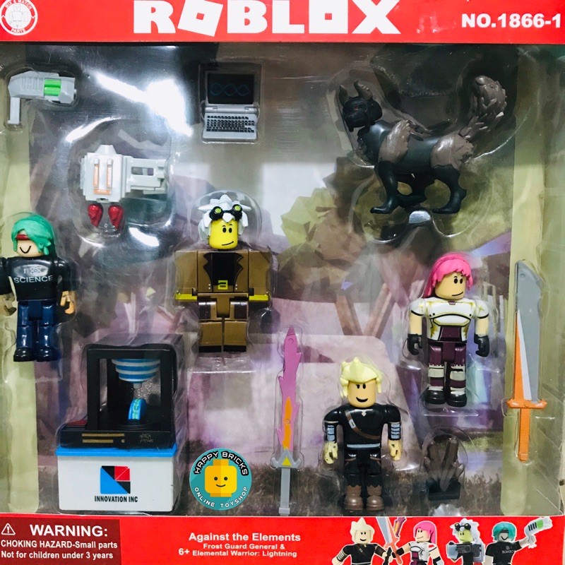 Roblox Innovation Labs Toy Figure Set 4 Figures Included Shopee Philippines - roblox toys innovation labs