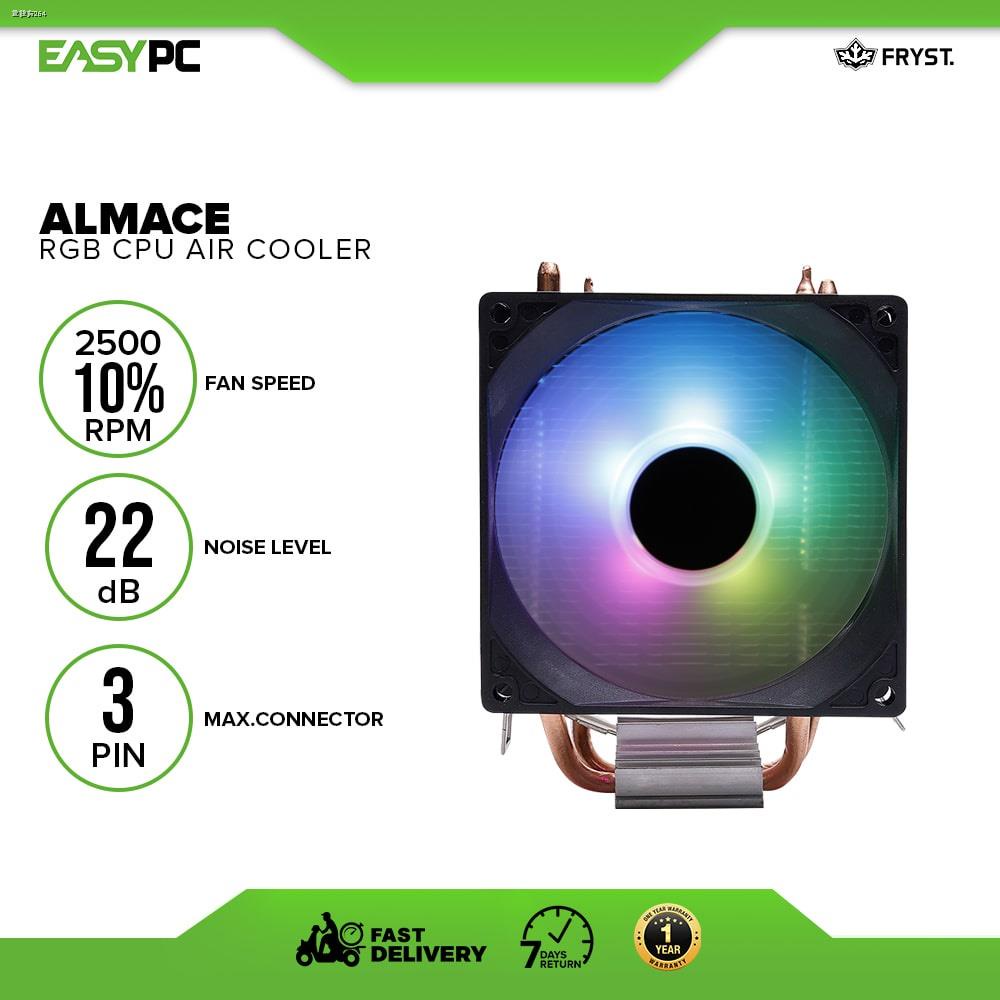 FRYST Almace RGB Heatsink Fan CPU Cooler, AMD and INTEL motherboard ... image image