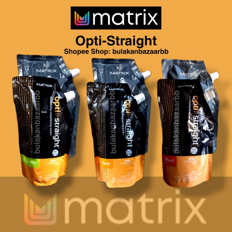 Matrix Opti Straight Straightening Set Rebonding Set 500ml Normal