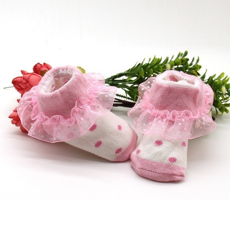 infant ruffle socks