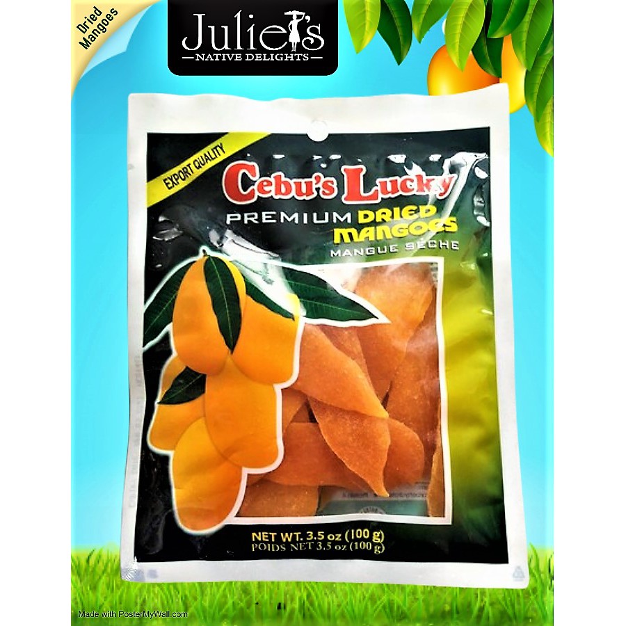 Cebu's Lucky Premium Dried Mangoes BeeCost