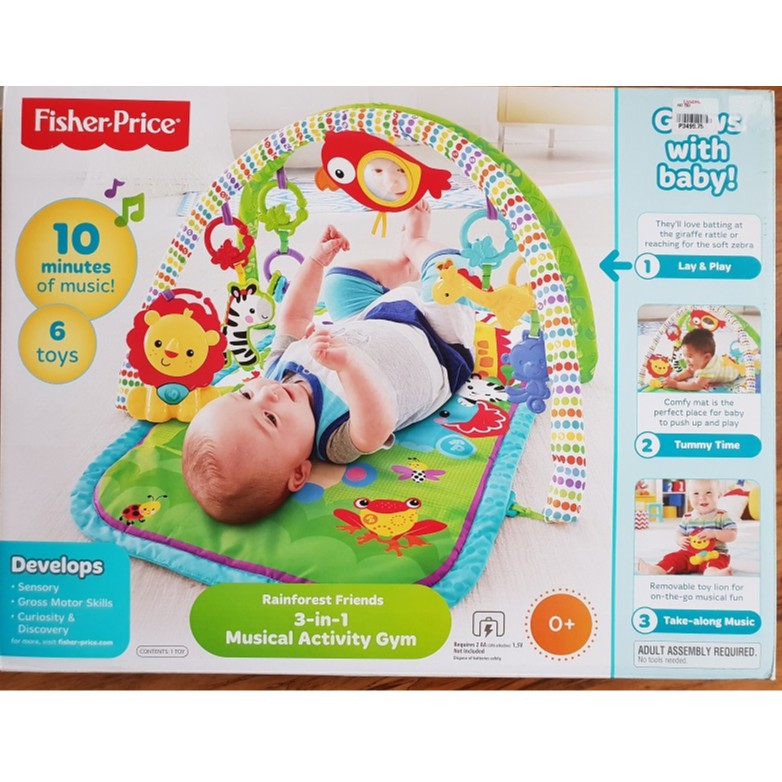 fisher price activity gym