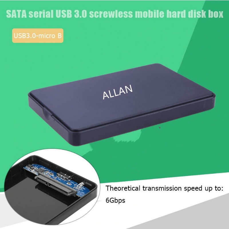 USB 3.0 SATA Hd Box Enclosure Case Mobile HDD Mobile Hard Disk Drive
