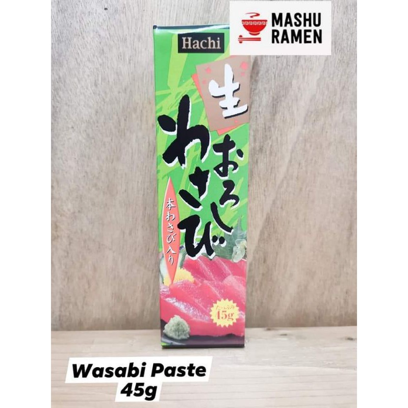 Authentic Japan Hachi / Yamachu Wasabi Paste (Sushi Paste) 45g Shopee Philippines