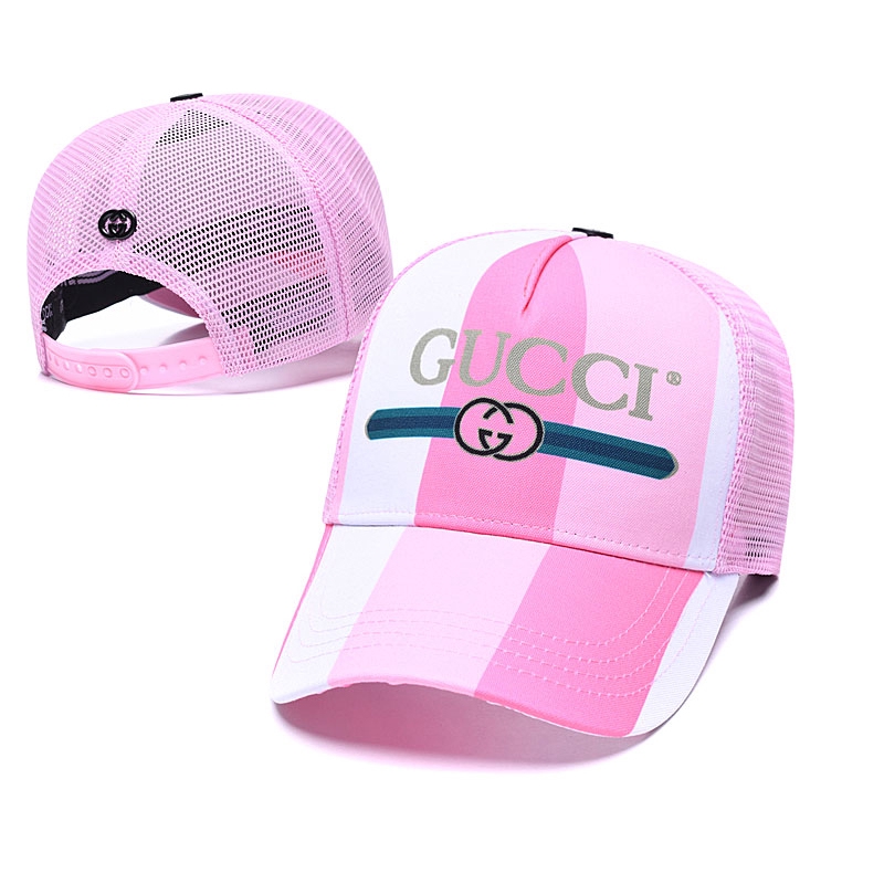 gucci pink cap