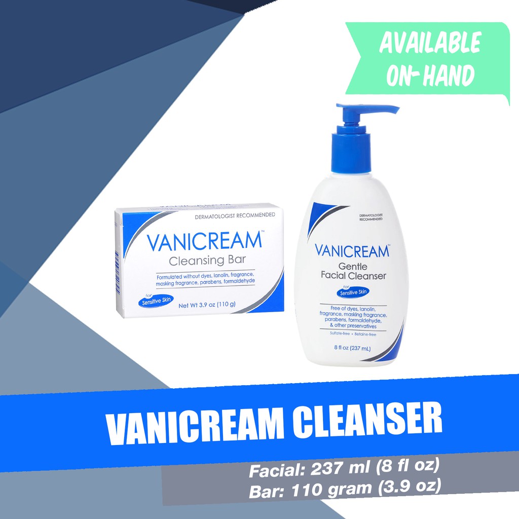 vanicream gentle daily cleanser