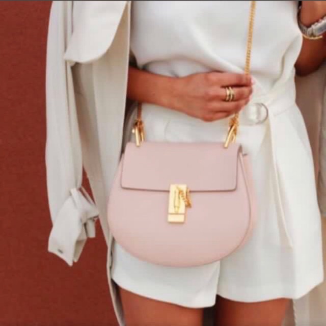 pink chloe drew bag