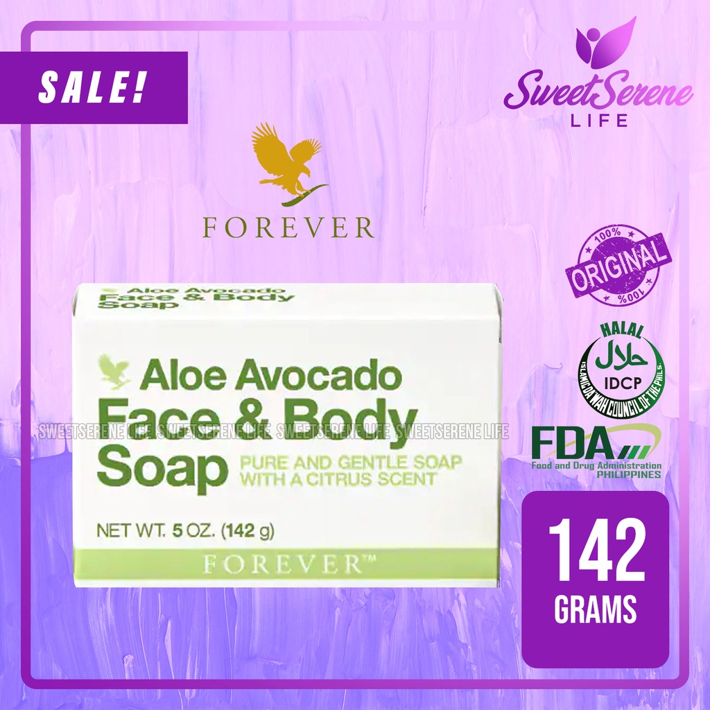 Aloe Avocado Face & Body Soap Pure and Gentle Soap with a Citrus Scent