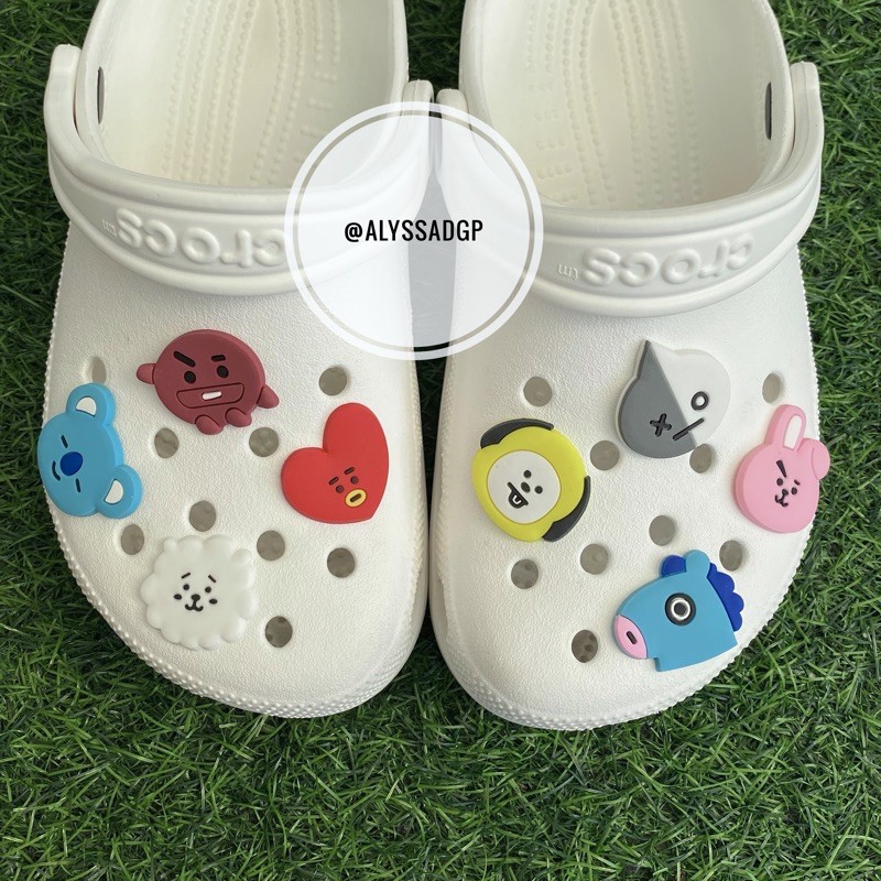 BTS BT21 Jibbitz Crocs Shoe Charm Shopee Philippines