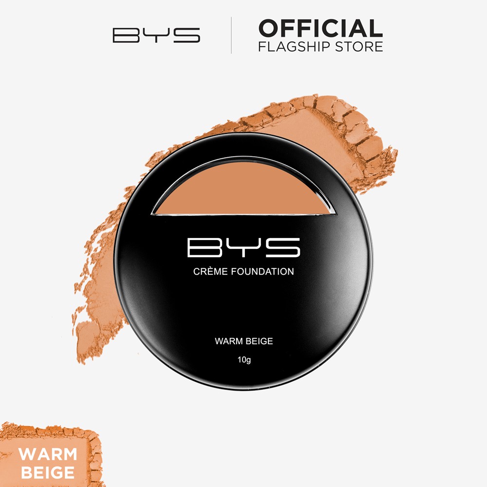 BYS Foundation Creme w/ Sponge Shopee Philippines