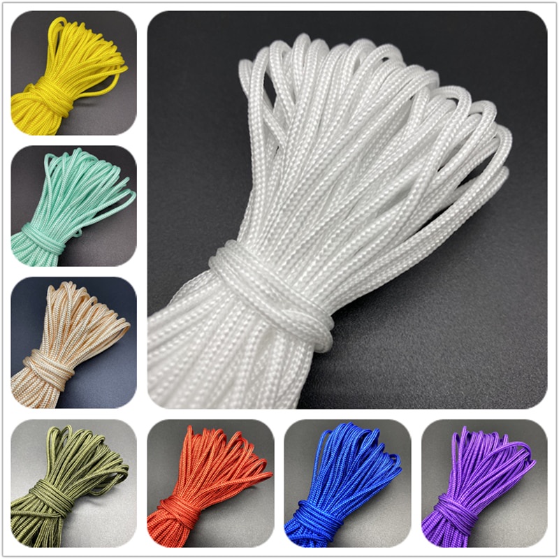 9.1M/Lot 2mm Cord Rope Nylon Thread Cord String Strap Necklace Rope For ...