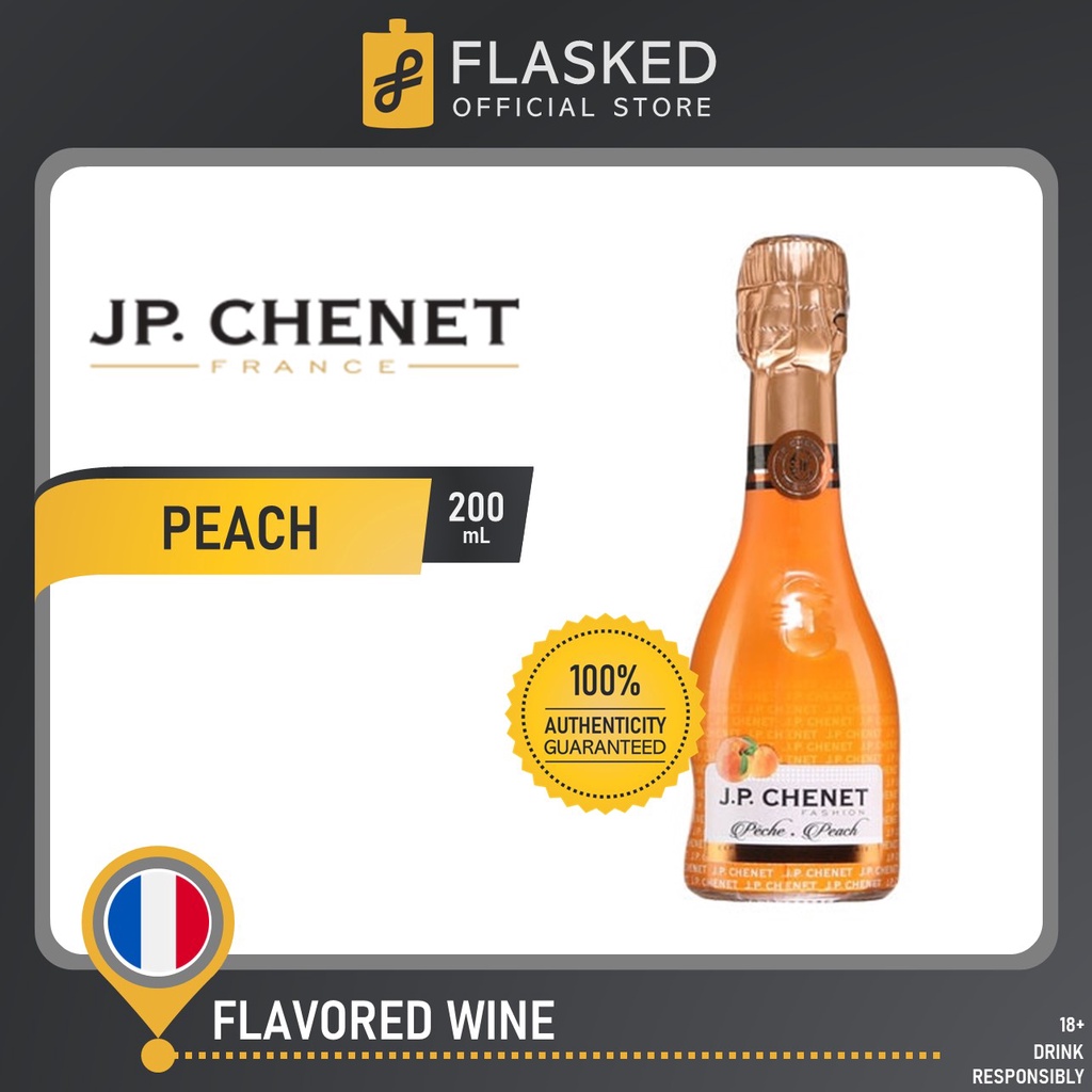 JP Peach Sparkling Wine 200mL Shopee Philippines