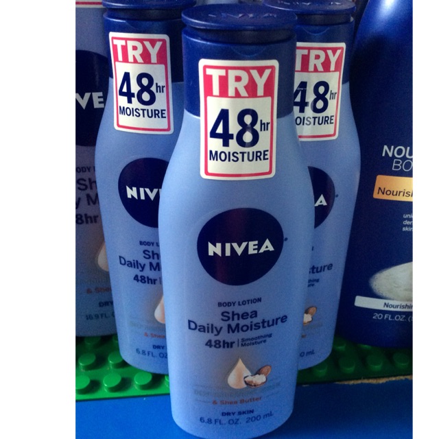 nivea shea lotion
