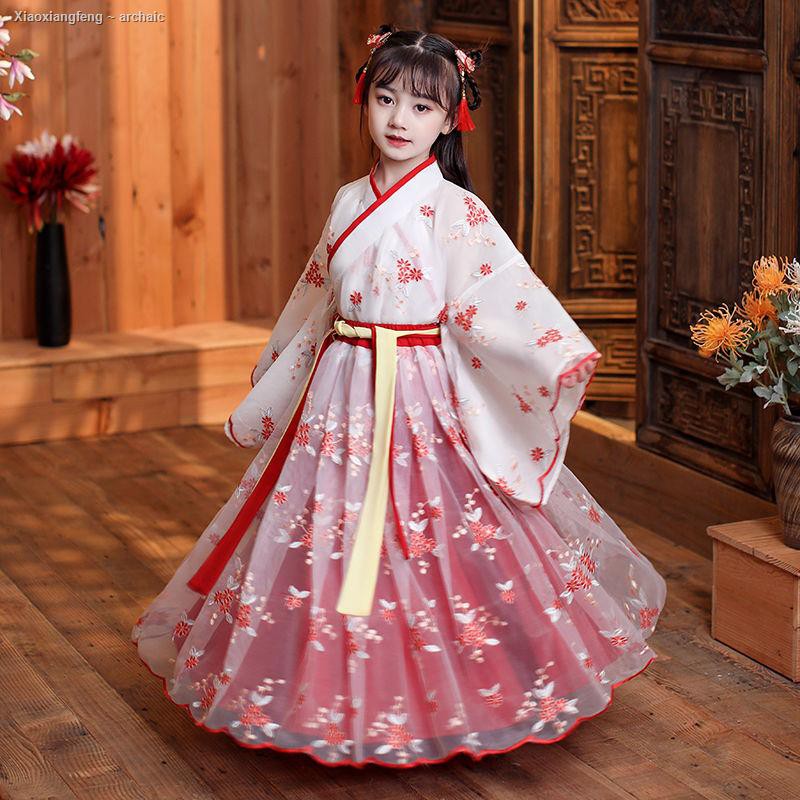 ♣☃ Children s costume hanfu paragraph baby girls in the spring and ...