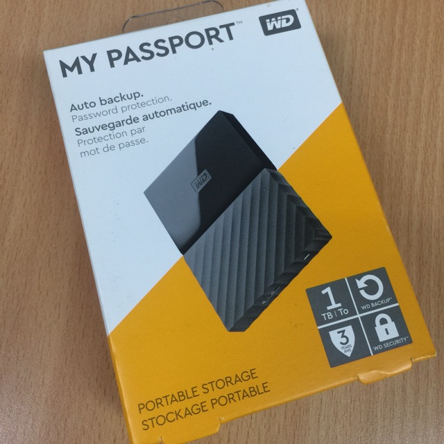WD MY PASSPORT 1TB (NEW) Shopee Philippines
