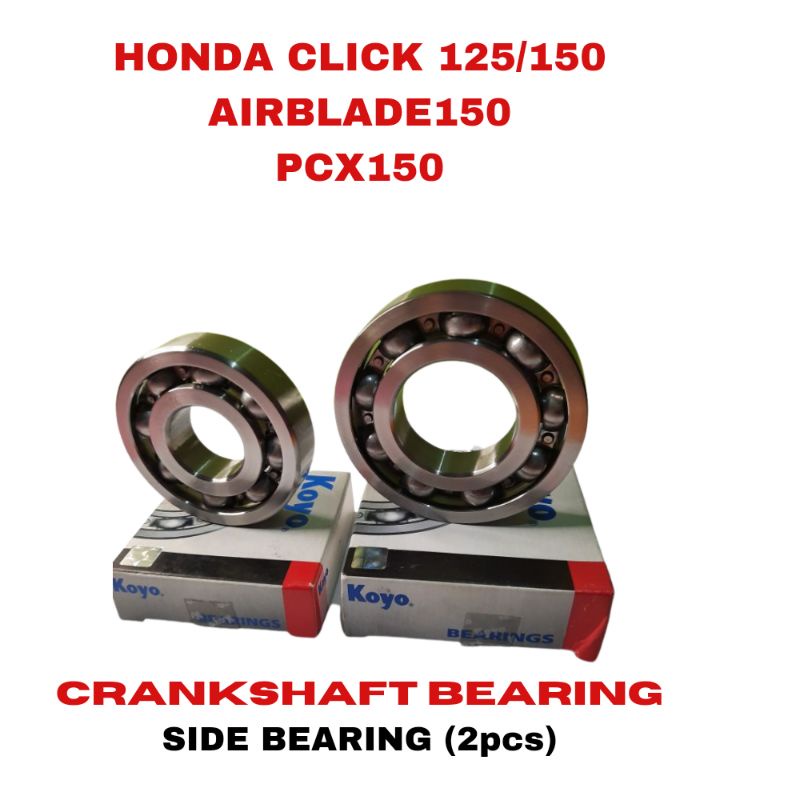 CRANKSHAFT BEARING CLICK125 /150 , PCX150, AIRBLADE | Shopee Philippines