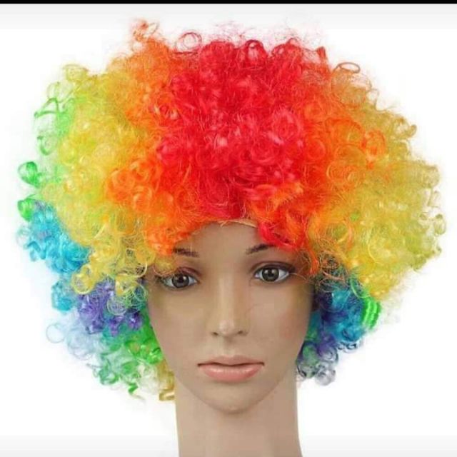 clown afro