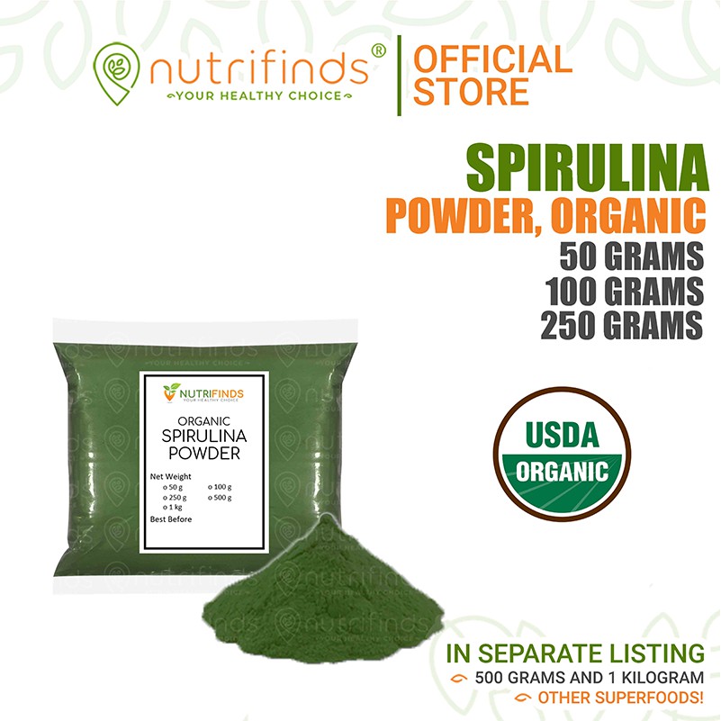 Spirulina Powder Organic Retail Shopee Philippines