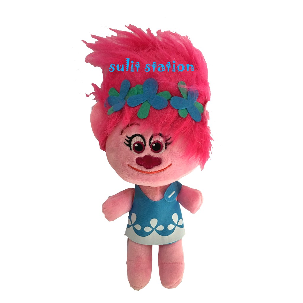 TALKING TROLLS POPPY mini STUFFED STUFF PLUSH PLUSHIE DOLL TOYS TOY ...