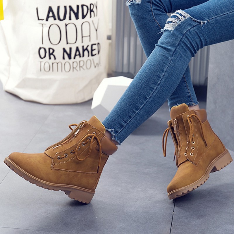 womens casual leather boots