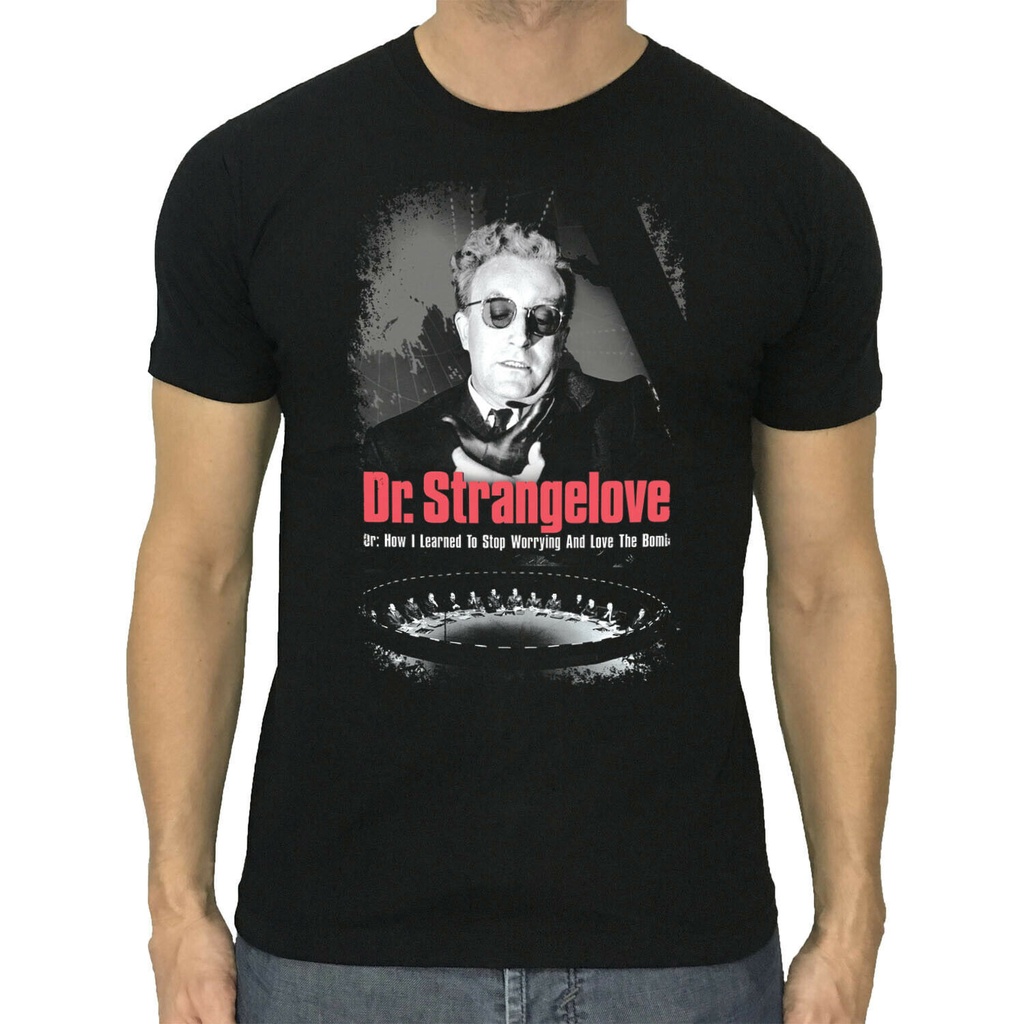 Men's Dr Strangelove Cult Classic Movie T Shirt Black