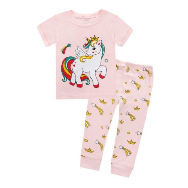 unicorn baby pajamas