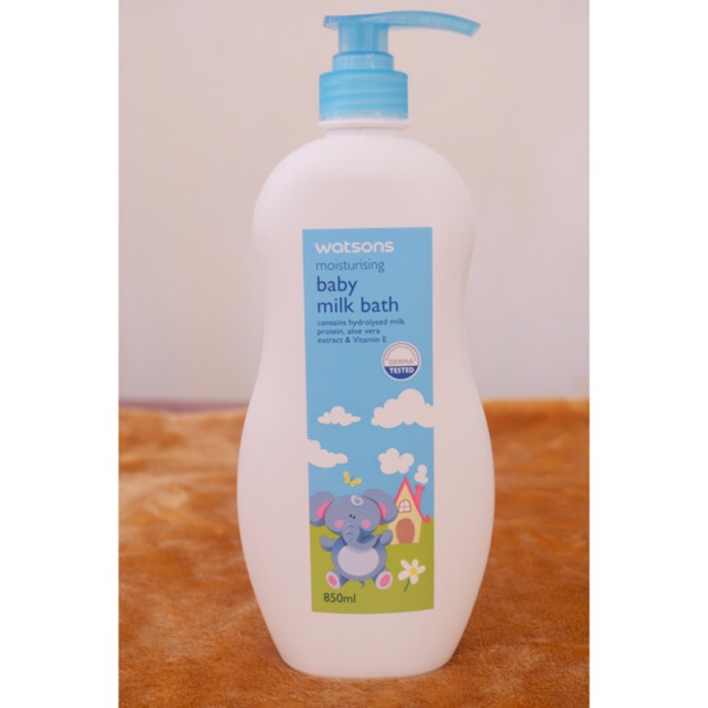 watsons baby milk bath