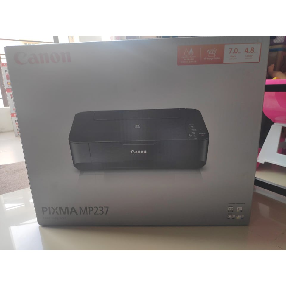 Canon Pixma MP237 All-in-One Printer without Cartridge | Shopee Philippines