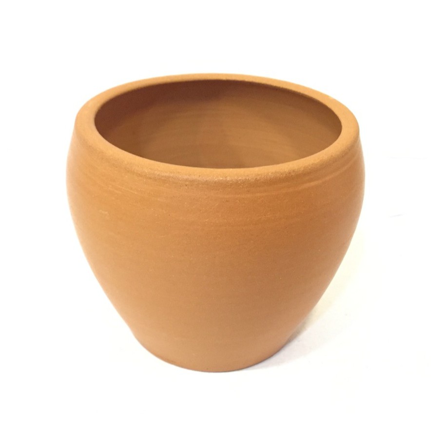 KrigKrafts Terracotta Clay Garden Pot 3x3" for Succulent Cactus Plant