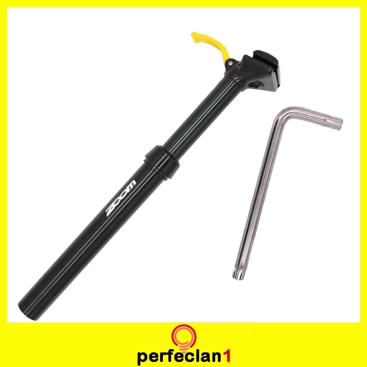 [PERFECLAN1] 30.4/31.6mm Bike Adjustable Seatpost Manual Control Dropper Seat Post & Shim
