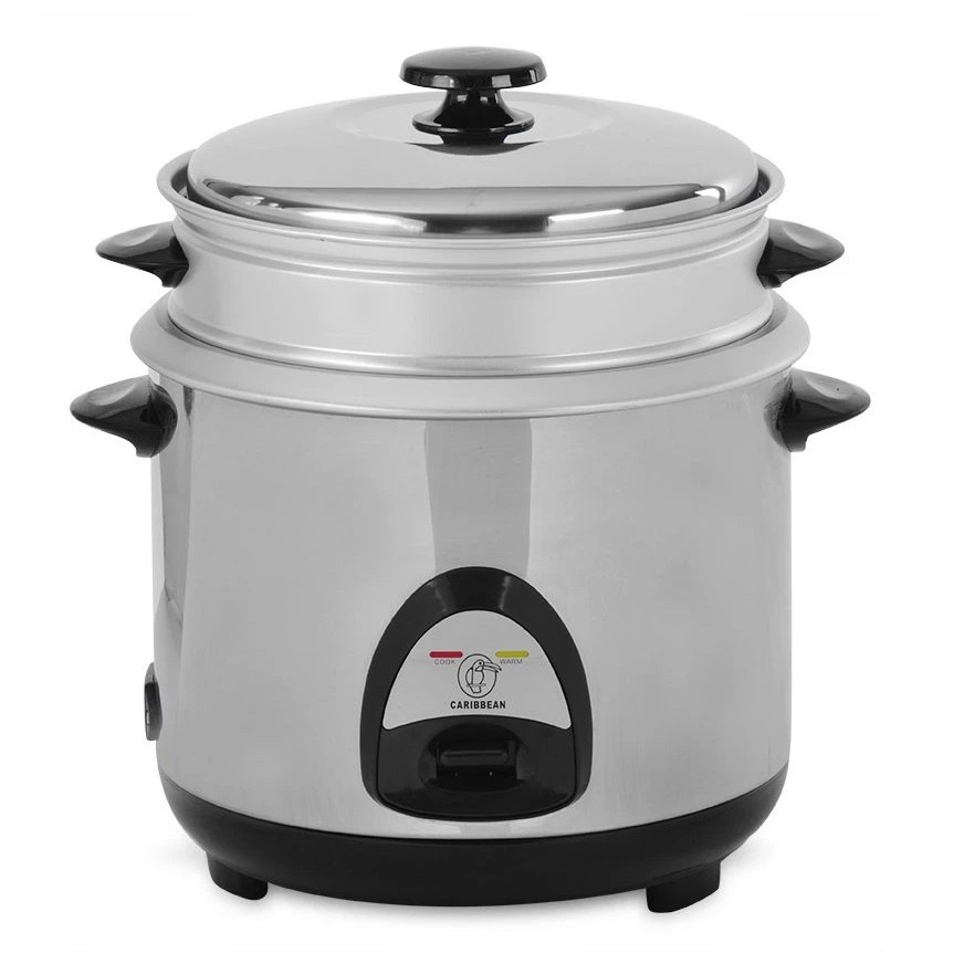 Caribbean Stainless Rice Cooker CAR1500XS 1.5L Stainless