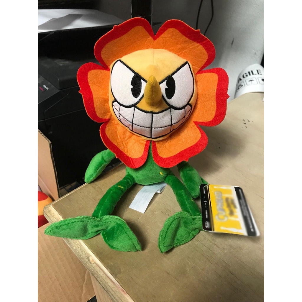 cuphead cagney carnation plush