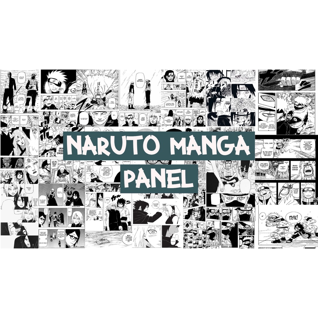 Naruto Shippuden Manga Panel Shopee Philippines