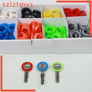 24pcs Mixed Color Key Head Cover Key Topper Home Accessory Christmas Gift #1