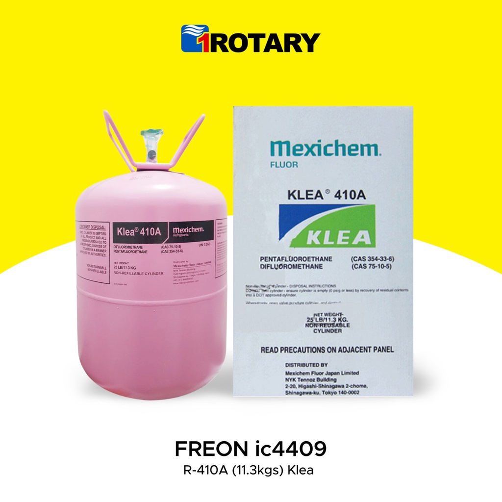 1ROTARY KLEA R410A REFRIGERANT FREON 11.3KG IC4409 Shopee Philippines