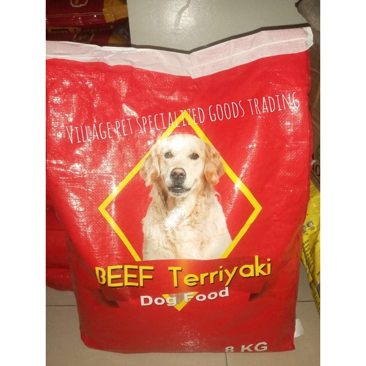 BEEF TERRIYAKI DOG FOOD 8KG | Shopee Philippines