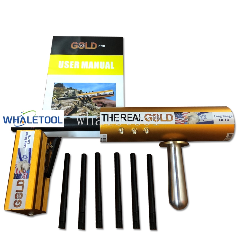 Aks 6 Antenna Real Gold Aks Long Range Metal Detector 6antennas With Plastic Carry Case Or Paper Box Detect Gold Silver Diamond Shopee Philippines