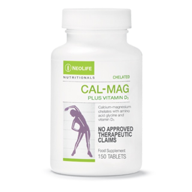 Neolife Chelated Cal Mag Plus Vitamin D3 150 Tablets Shopee Philippines