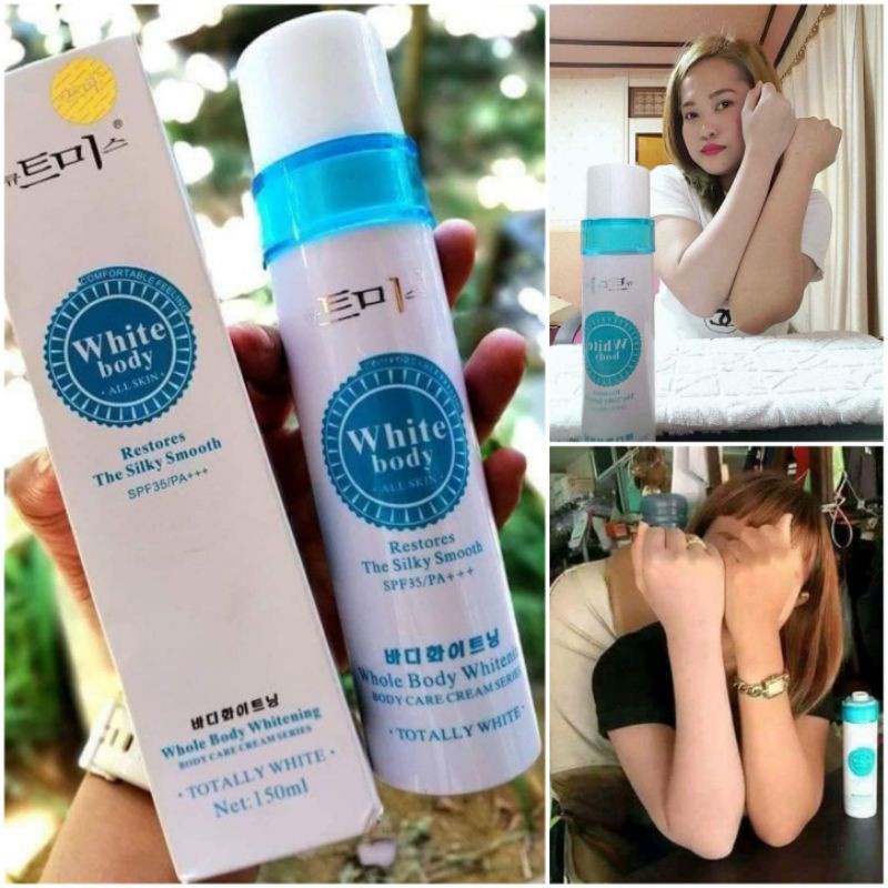 Ready Stock】RS101 Sunscreen White Body Korean Lotion Authentic New Packaging With QR Code only ₱470