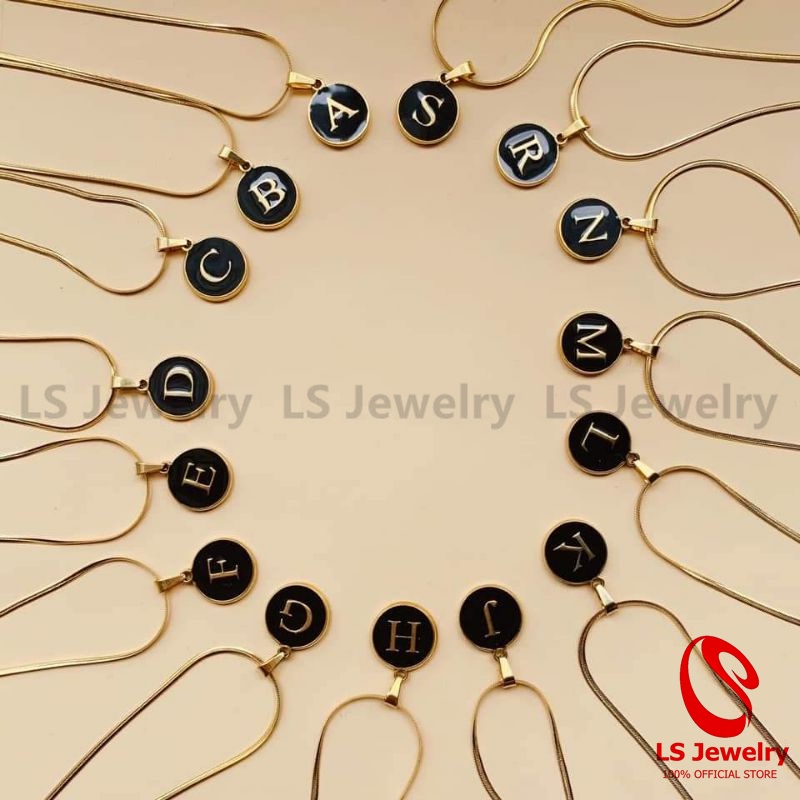 LS jewelry 18k Gold Plated Pendant Necklace For Women High Quality