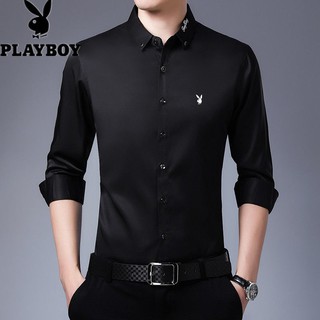 black business casual shirt