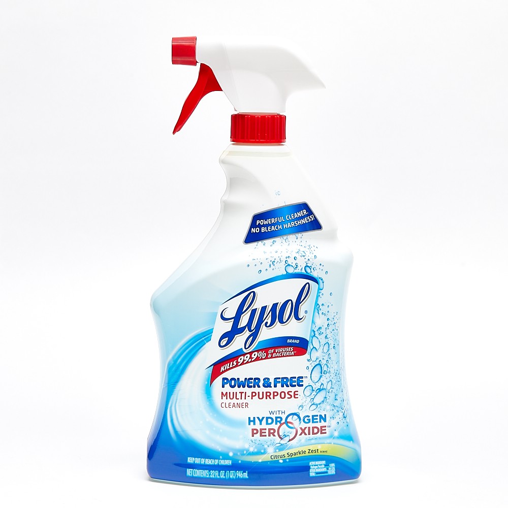 Lysol Power & Free Citrus Sparkle Zest MultiPurpose Cleaner with