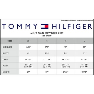 Tommy Hilfiger Men's Plain Crew Neck Shirt | Shopee Philippines