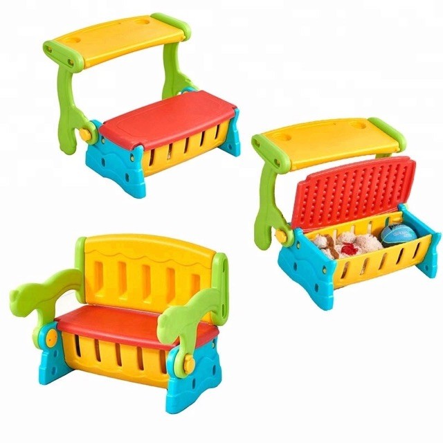 kids table and bench set